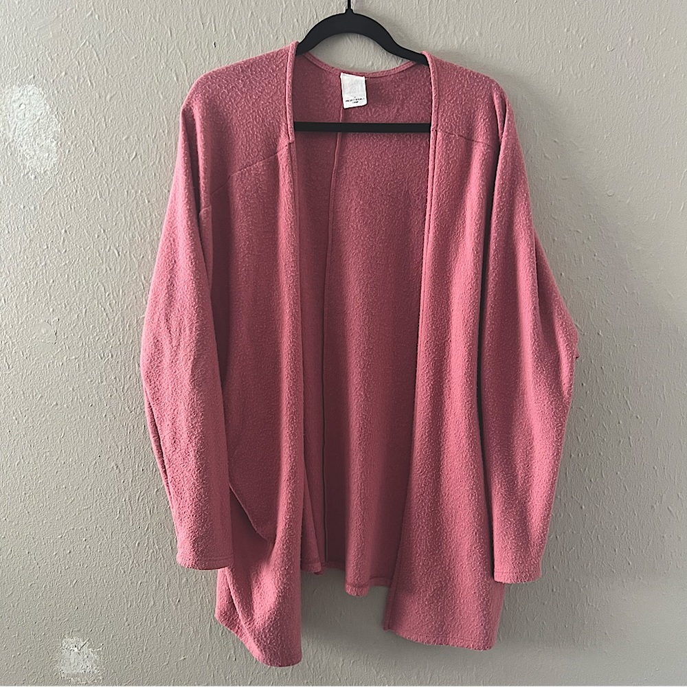 Super soft pink cardigan